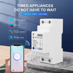 TUYA Wifi 1 Phase ON-OFF Switch Breaker 80A 220VAC